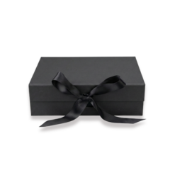 Small Hamper Box with Ribbon Closure