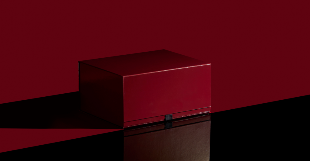 Eco-friendly standard rigid boxes made from biodegradable sugarcane bagasse and recycled paper fibers.